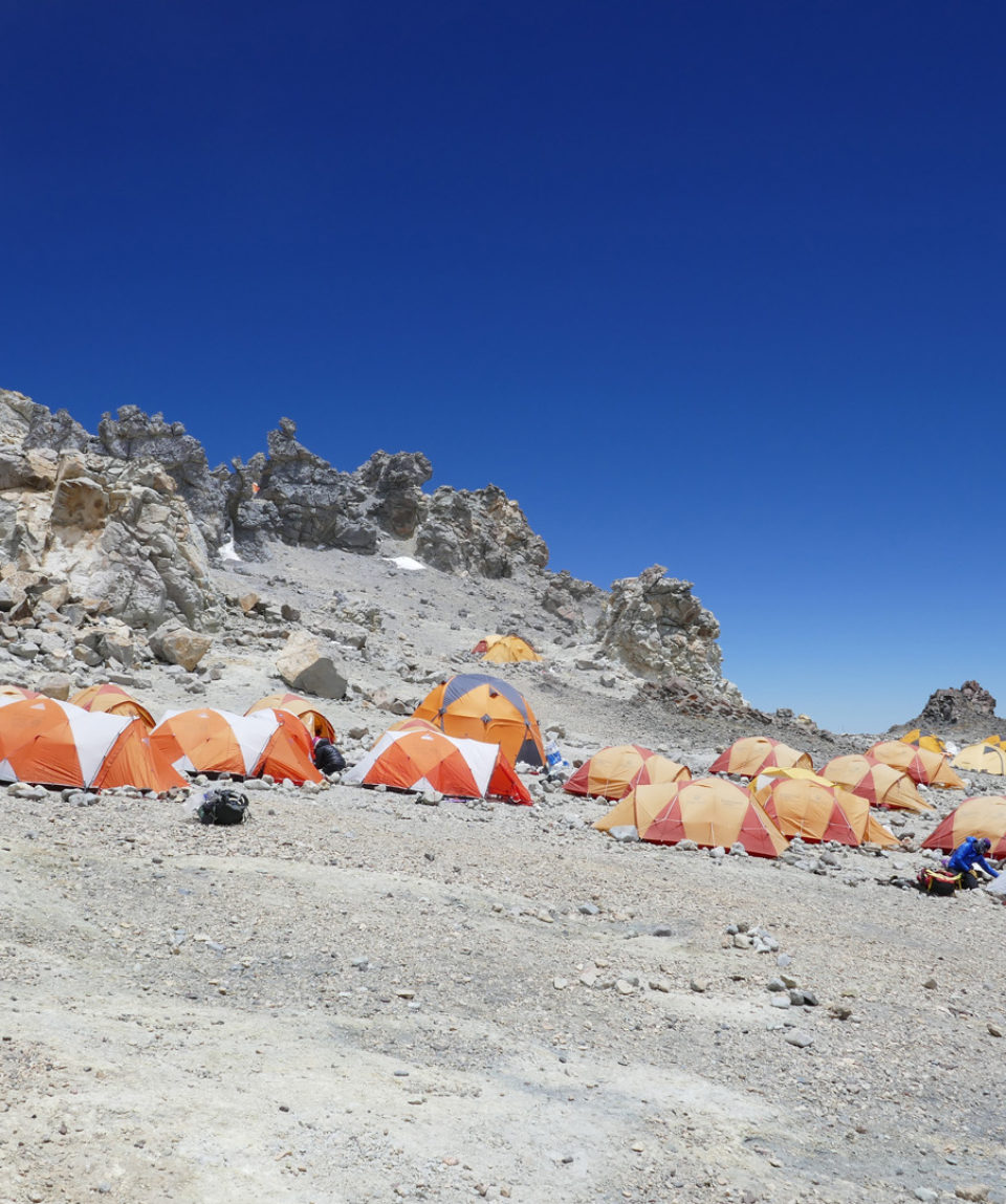 Camp Colera at 6000m